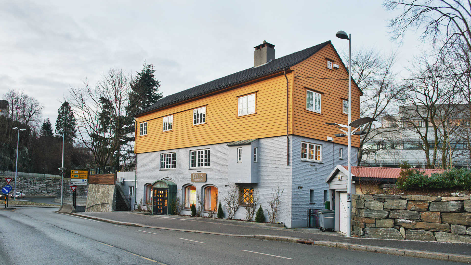 Lokalene til Dahls Begravelsesbyrå i Bergen