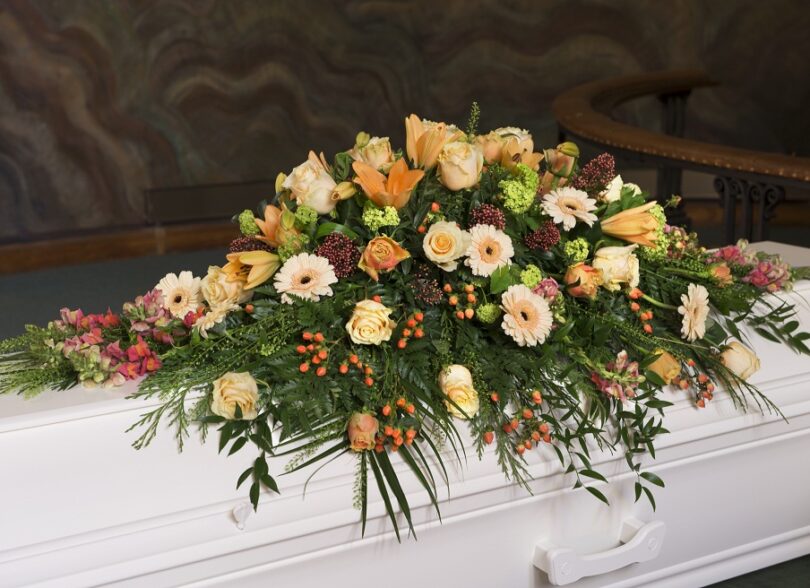 Valg av blomster til begravelse
