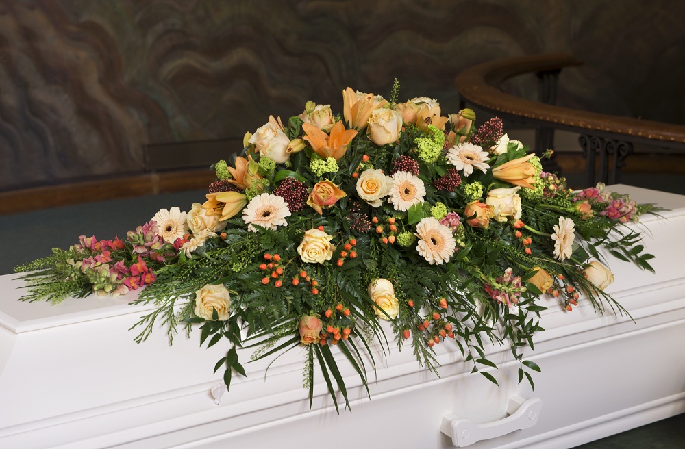 Valg av blomster til begravelse