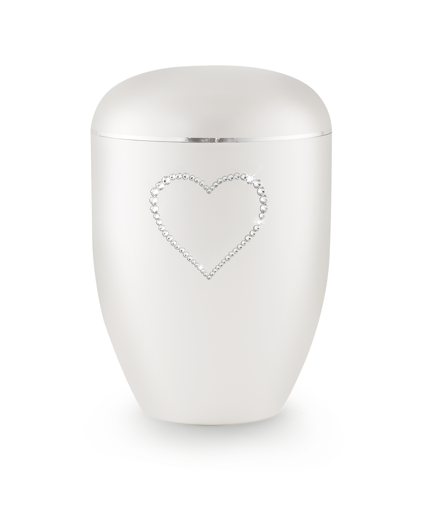 Urne Crystal perlemorshvit